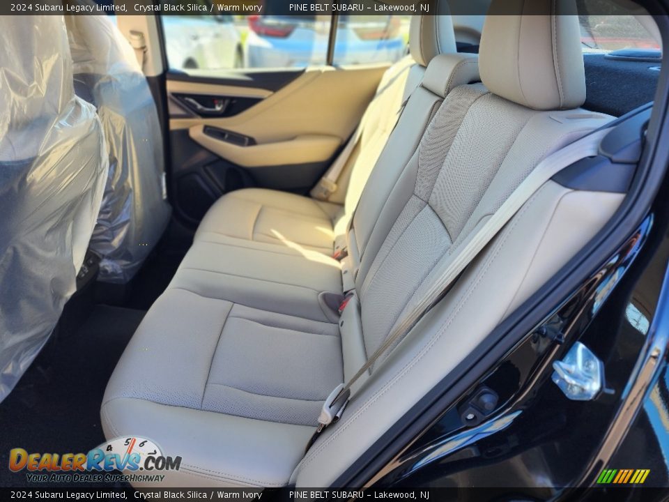 Rear Seat of 2024 Subaru Legacy Limited Photo #5