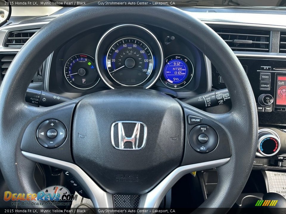 2015 Honda Fit LX Steering Wheel Photo #8