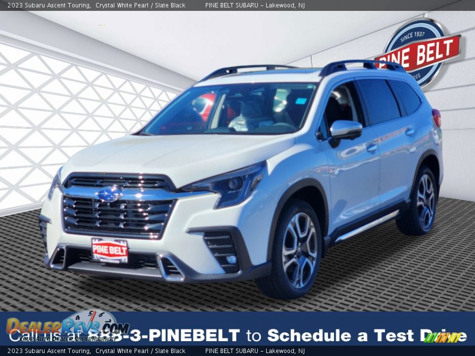 2023 Subaru Ascent Touring Crystal White Pearl / Slate Black Photo #1