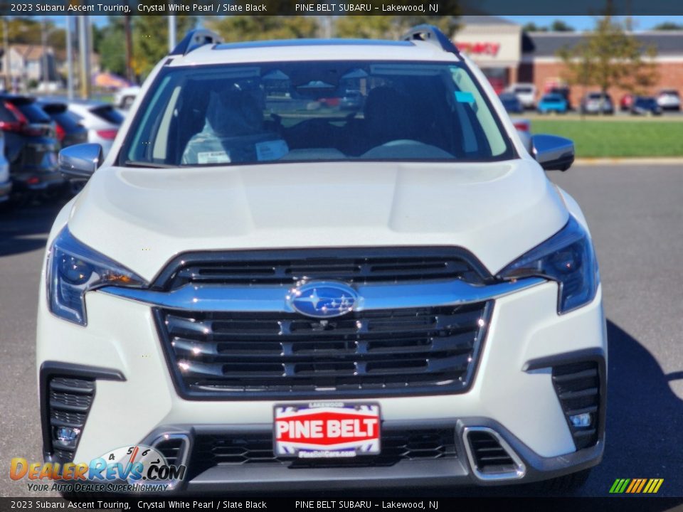 2023 Subaru Ascent Touring Crystal White Pearl / Slate Black Photo #2