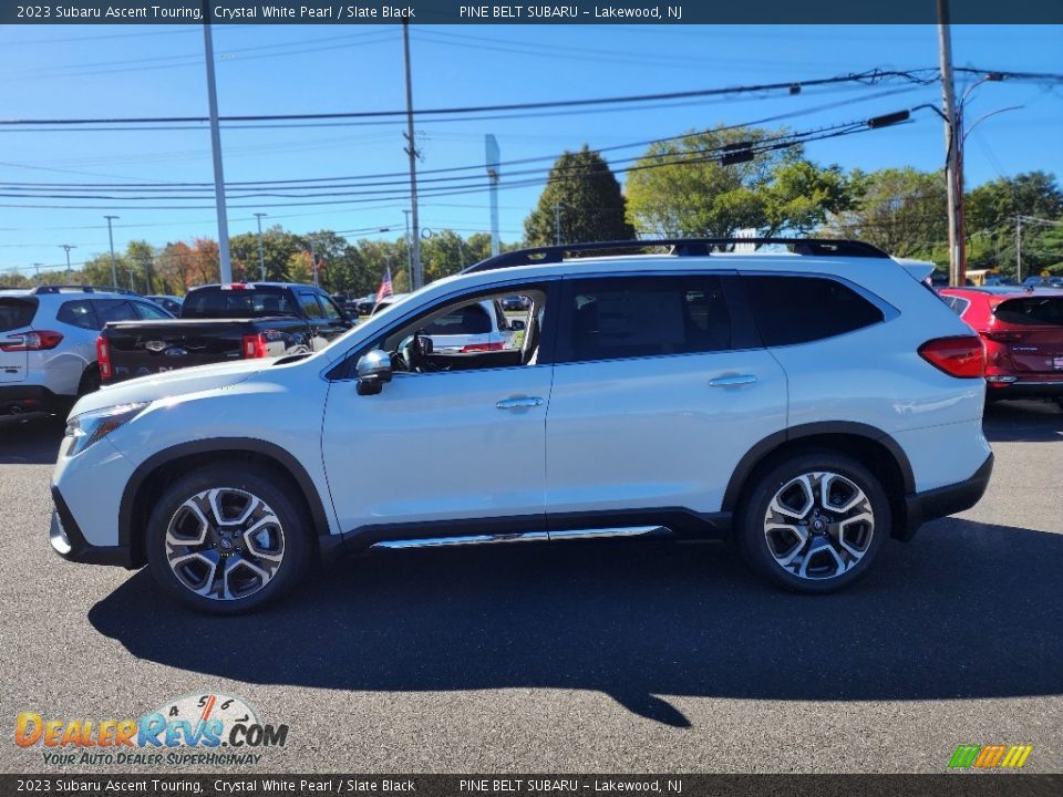 2023 Subaru Ascent Touring Crystal White Pearl / Slate Black Photo #3