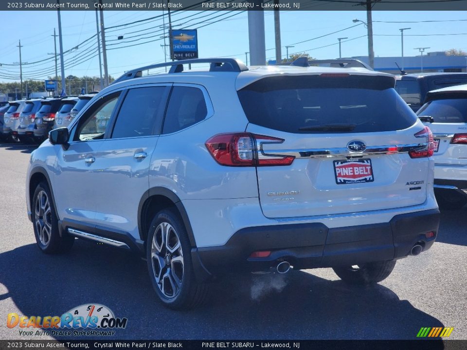 2023 Subaru Ascent Touring Crystal White Pearl / Slate Black Photo #4