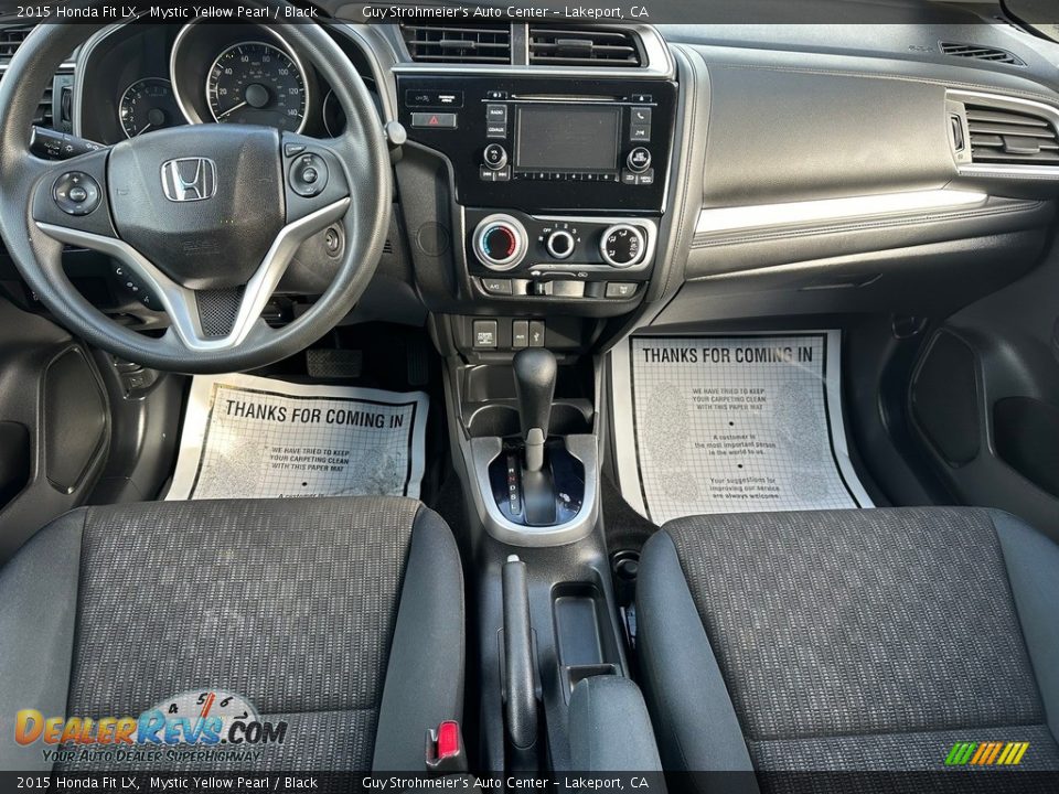 Dashboard of 2015 Honda Fit LX Photo #12