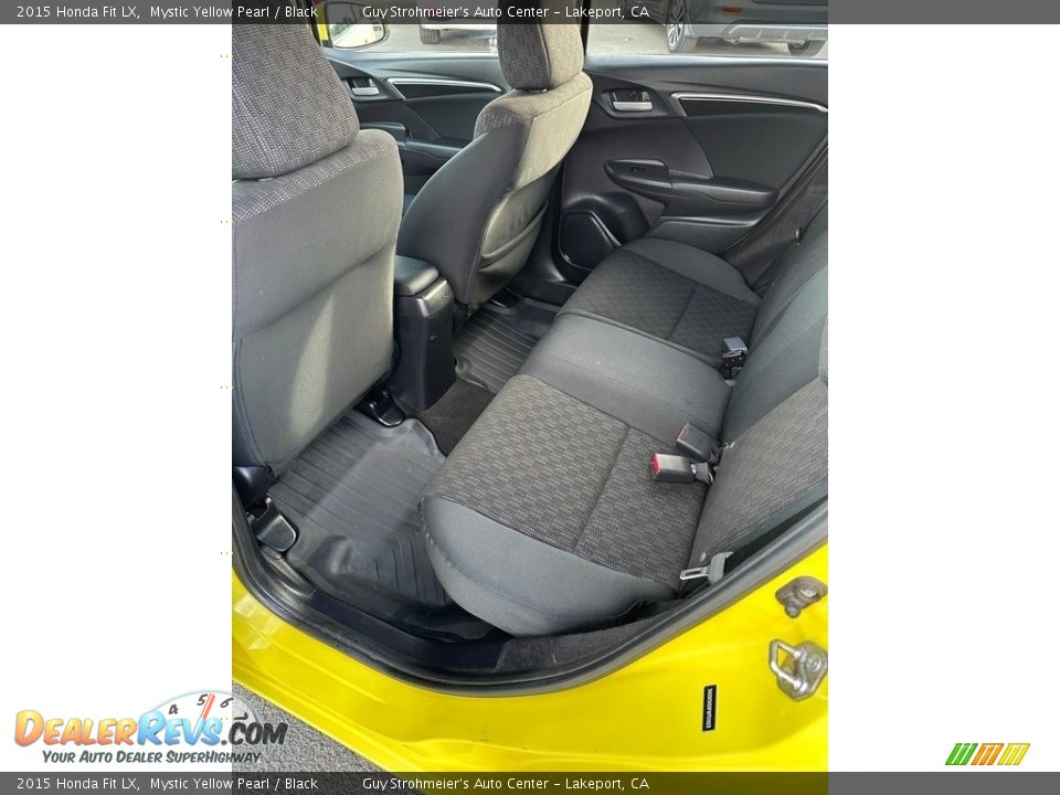 Rear Seat of 2015 Honda Fit LX Photo #13