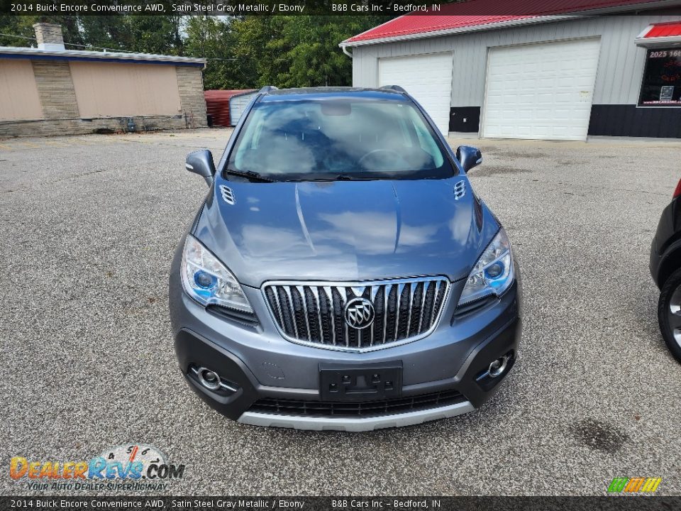 2014 Buick Encore Convenience AWD Satin Steel Gray Metallic / Ebony Photo #3