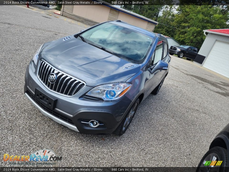 2014 Buick Encore Convenience AWD Satin Steel Gray Metallic / Ebony Photo #4