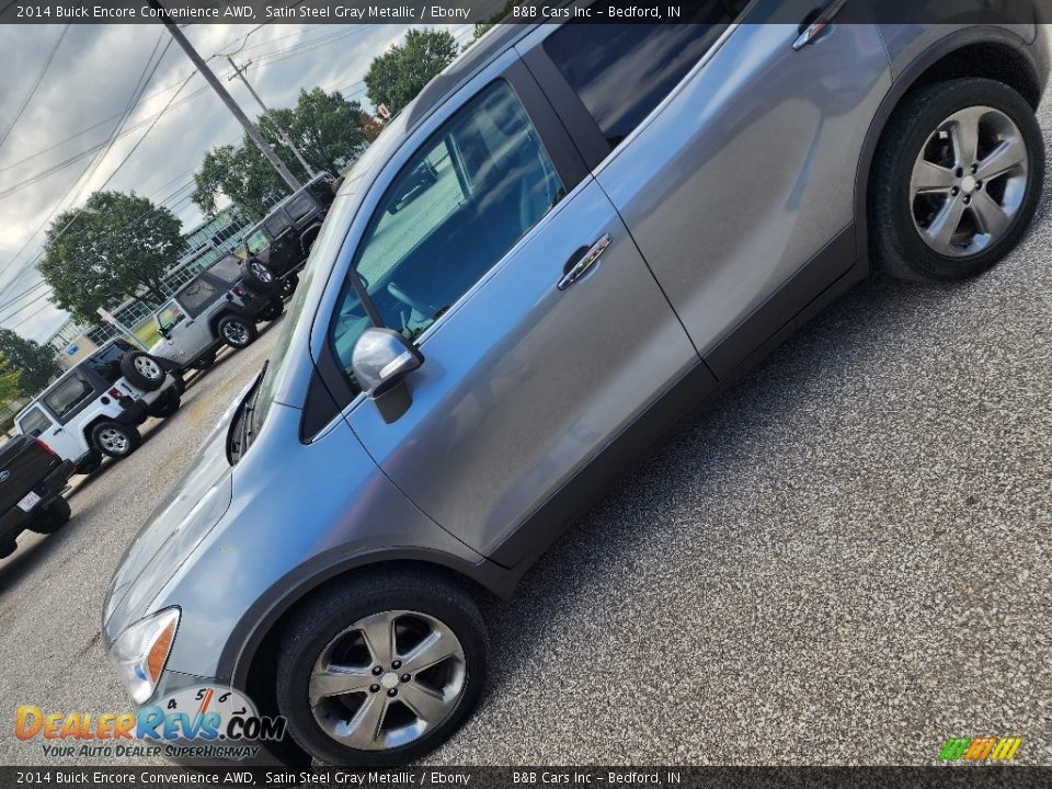 2014 Buick Encore Convenience AWD Satin Steel Gray Metallic / Ebony Photo #5