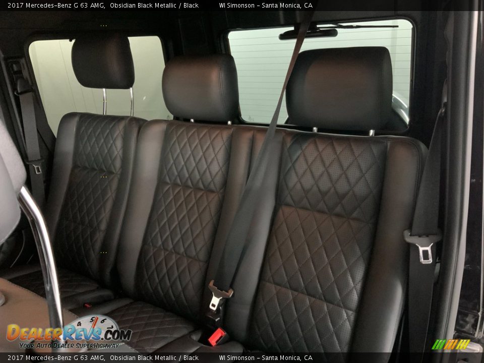 Rear Seat of 2017 Mercedes-Benz G 63 AMG Photo #36