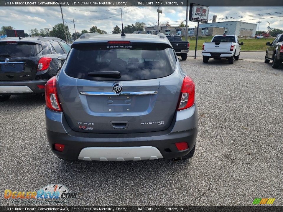 2014 Buick Encore Convenience AWD Satin Steel Gray Metallic / Ebony Photo #7