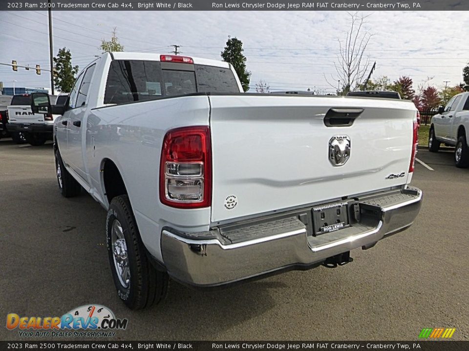 2023 Ram 2500 Tradesman Crew Cab 4x4 Bright White / Black Photo #3