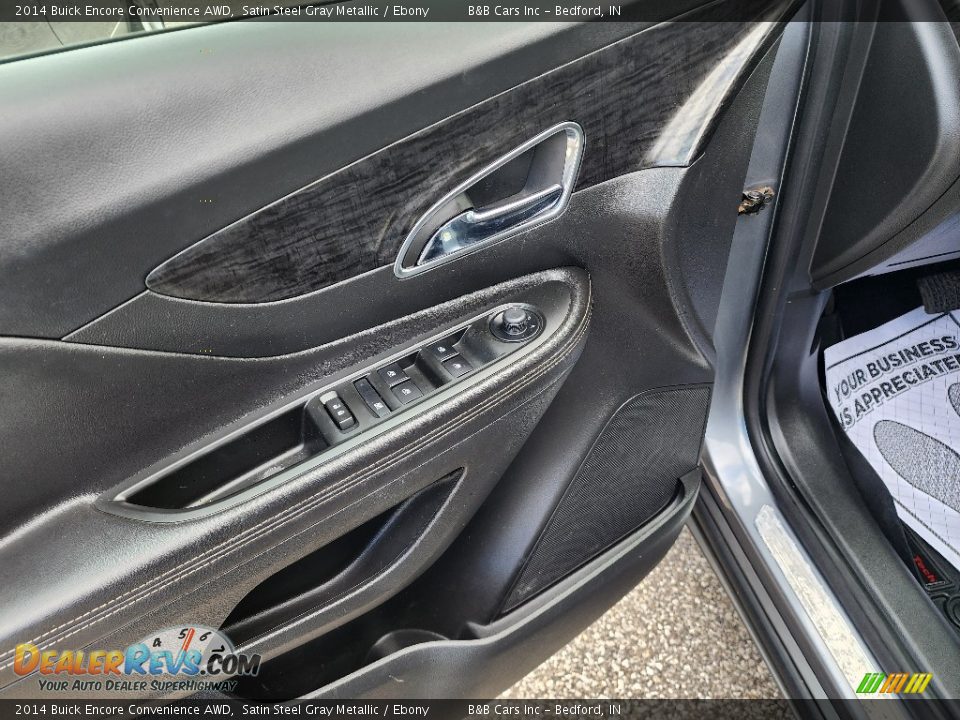 2014 Buick Encore Convenience AWD Satin Steel Gray Metallic / Ebony Photo #9