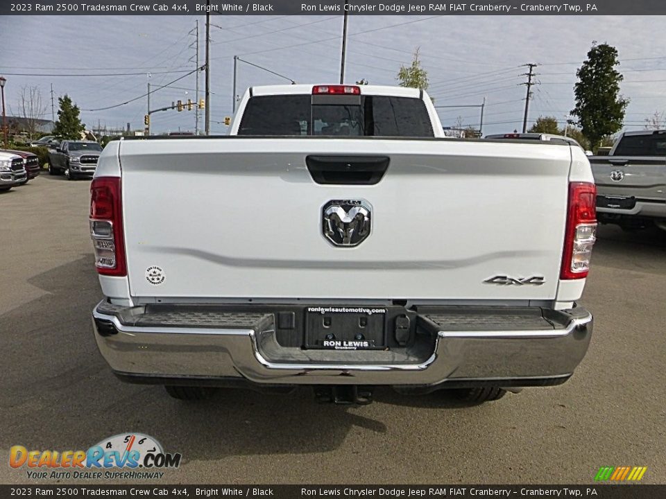 2023 Ram 2500 Tradesman Crew Cab 4x4 Bright White / Black Photo #4