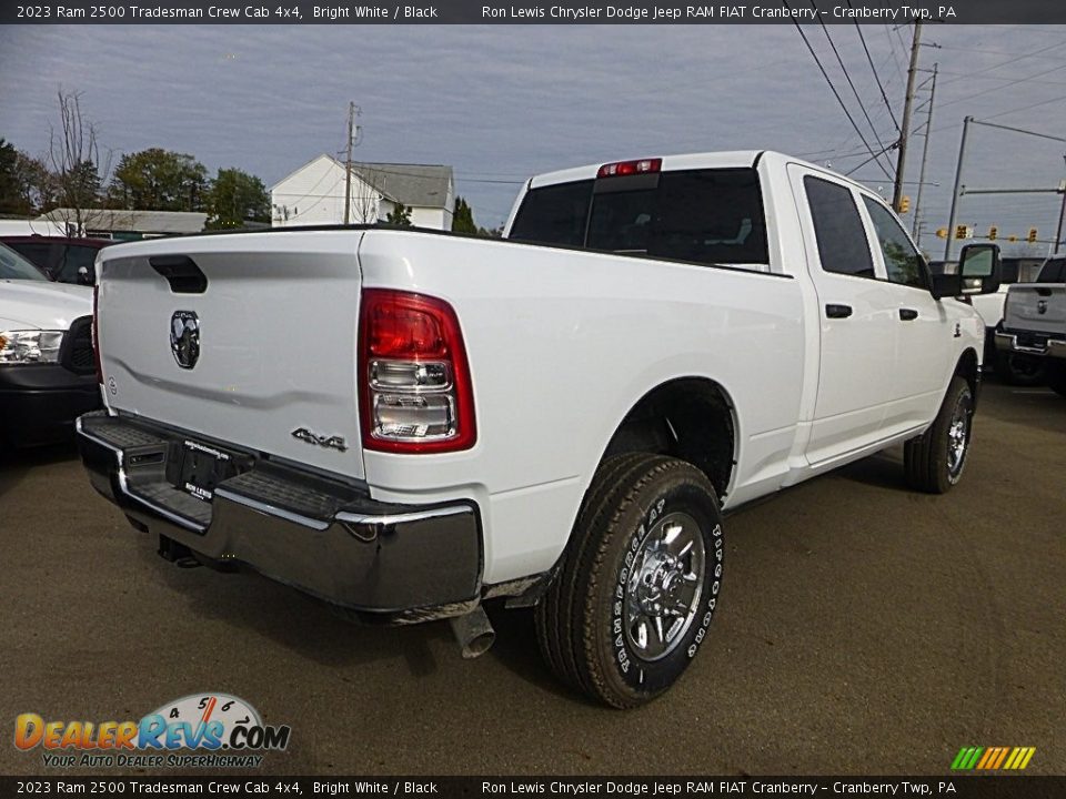 2023 Ram 2500 Tradesman Crew Cab 4x4 Bright White / Black Photo #5