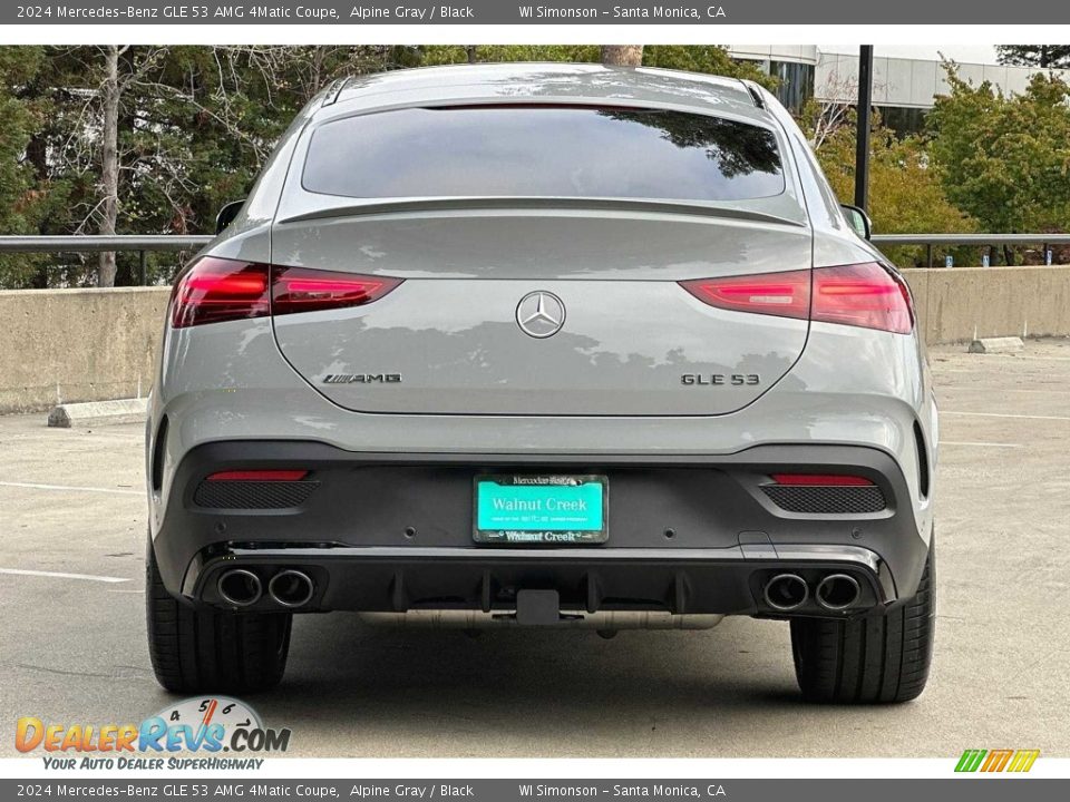 2024 Mercedes-Benz GLE 53 AMG 4Matic Coupe Alpine Gray / Black Photo #5