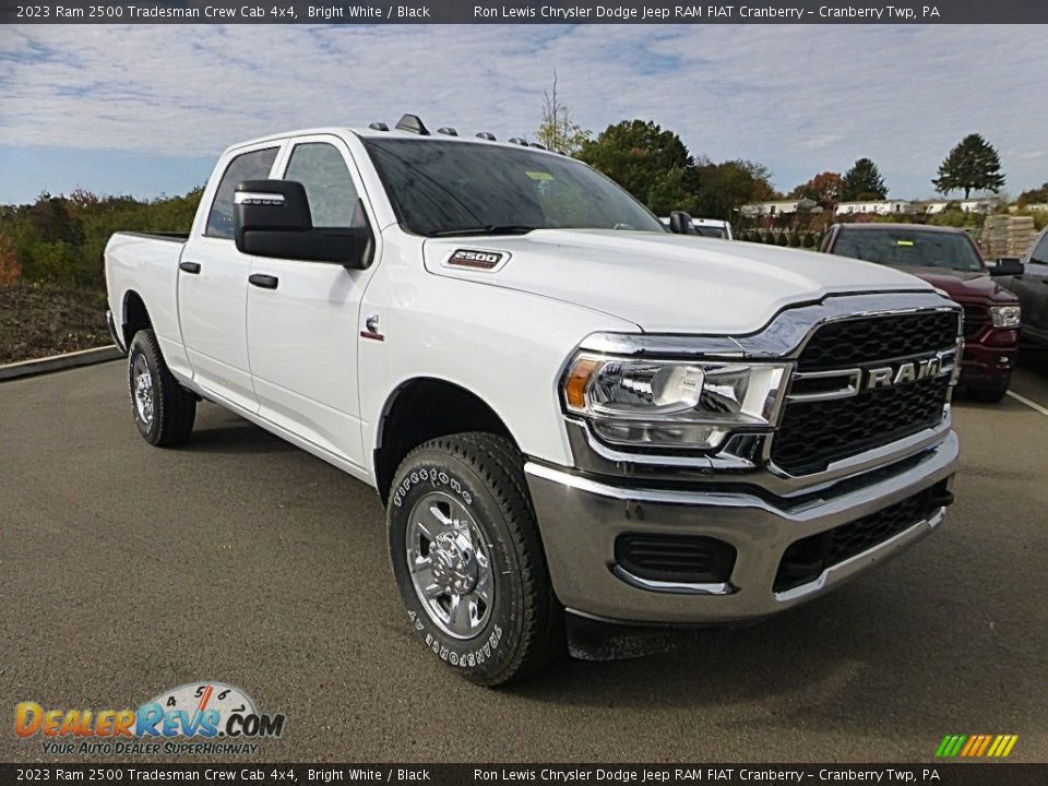 2023 Ram 2500 Tradesman Crew Cab 4x4 Bright White / Black Photo #7