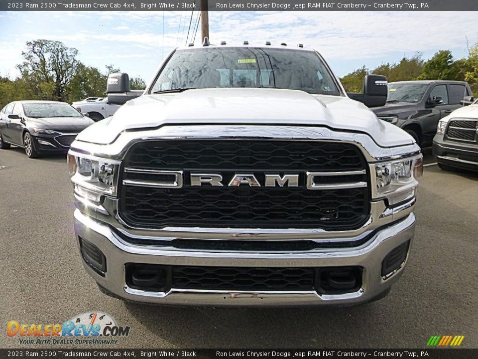 2023 Ram 2500 Tradesman Crew Cab 4x4 Bright White / Black Photo #8