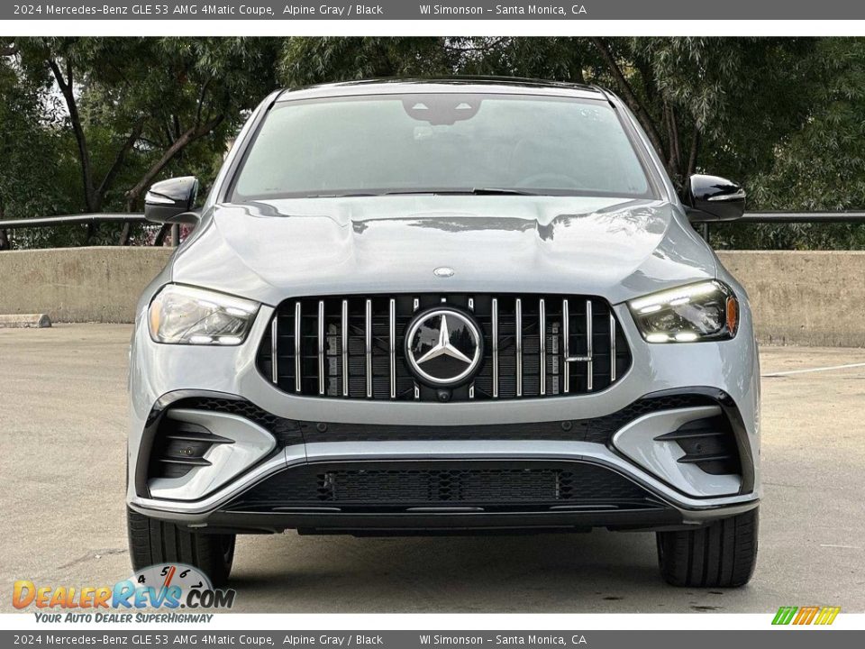 2024 Mercedes-Benz GLE 53 AMG 4Matic Coupe Alpine Gray / Black Photo #6