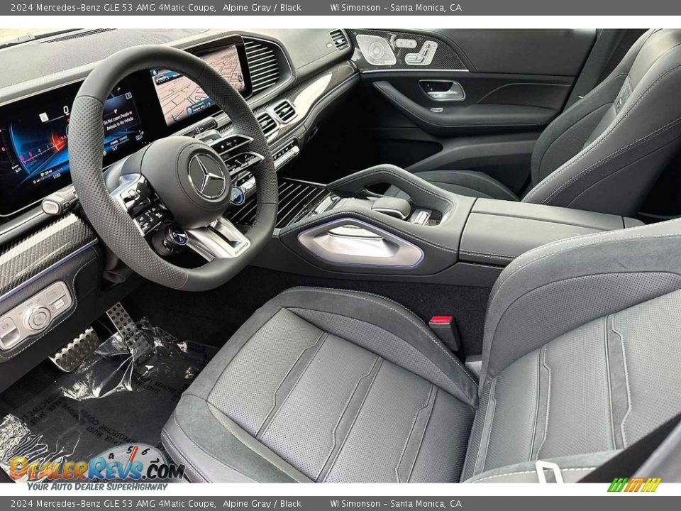 Front Seat of 2024 Mercedes-Benz GLE 53 AMG 4Matic Coupe Photo #7