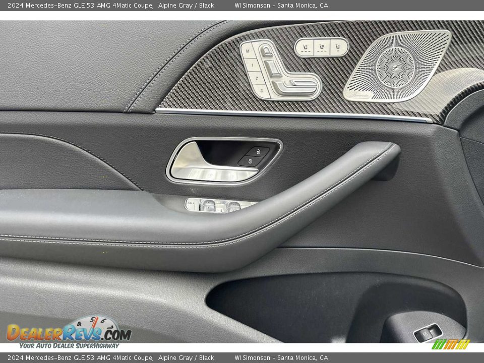 Door Panel of 2024 Mercedes-Benz GLE 53 AMG 4Matic Coupe Photo #8