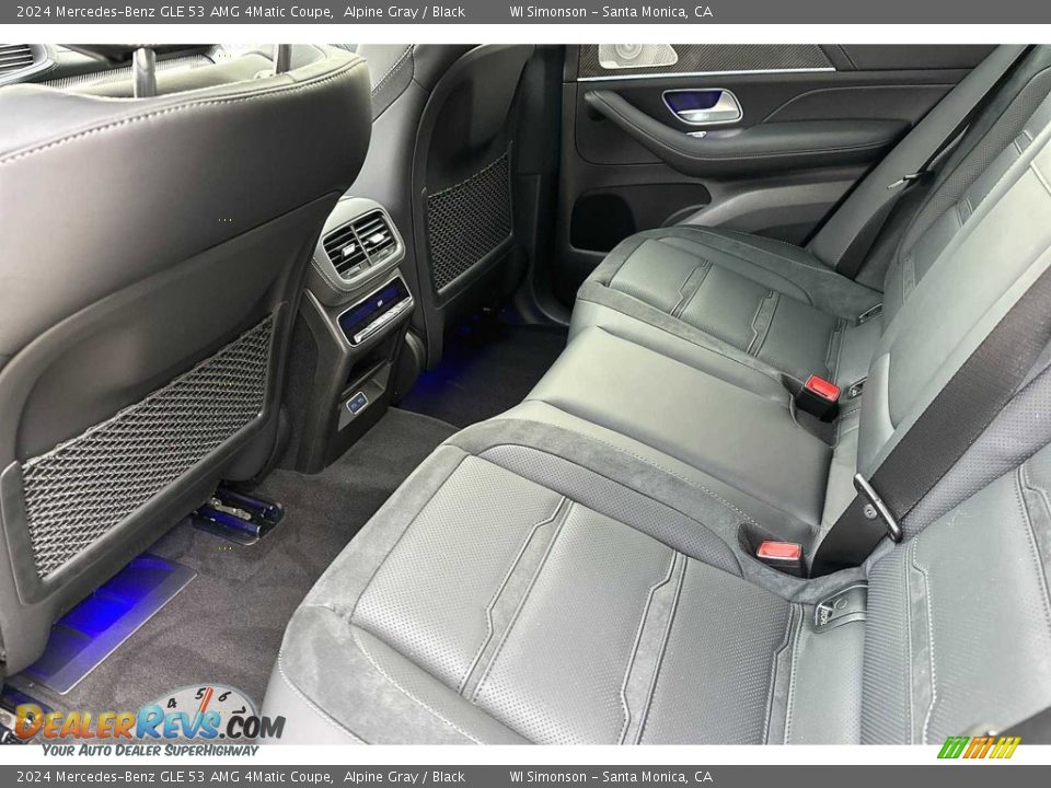 Rear Seat of 2024 Mercedes-Benz GLE 53 AMG 4Matic Coupe Photo #9
