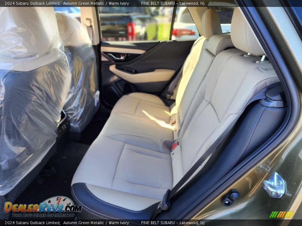 Rear Seat of 2024 Subaru Outback Limited Photo #6