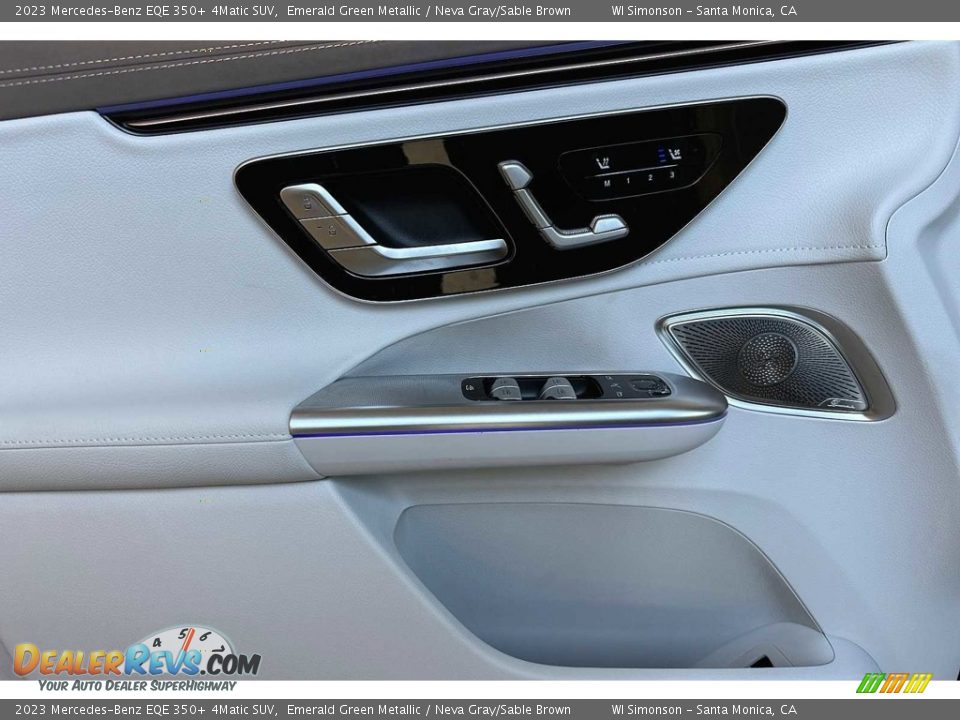 Door Panel of 2023 Mercedes-Benz EQE 350+ 4Matic SUV Photo #8