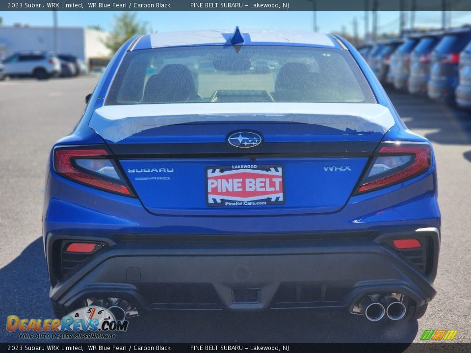 2023 Subaru WRX Limited WR Blue Pearl / Carbon Black Photo #5