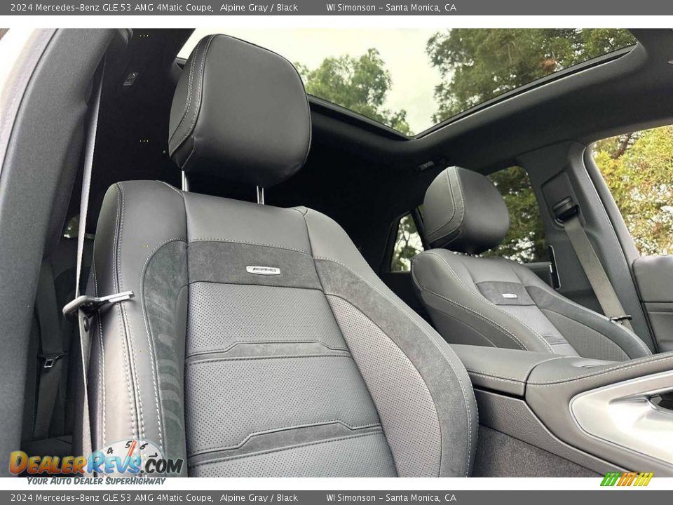 Front Seat of 2024 Mercedes-Benz GLE 53 AMG 4Matic Coupe Photo #15