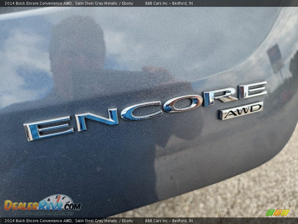 2014 Buick Encore Convenience AWD Satin Steel Gray Metallic / Ebony Photo #22