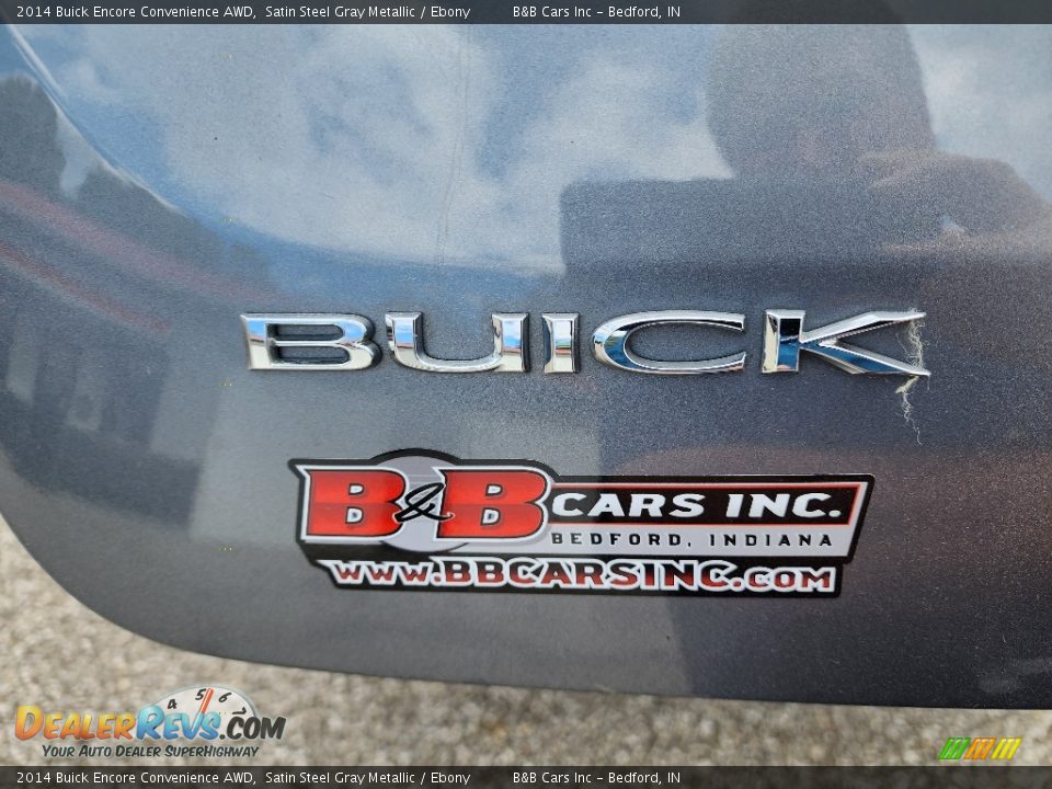 2014 Buick Encore Convenience AWD Satin Steel Gray Metallic / Ebony Photo #23