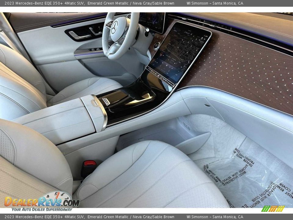 Dashboard of 2023 Mercedes-Benz EQE 350+ 4Matic SUV Photo #14