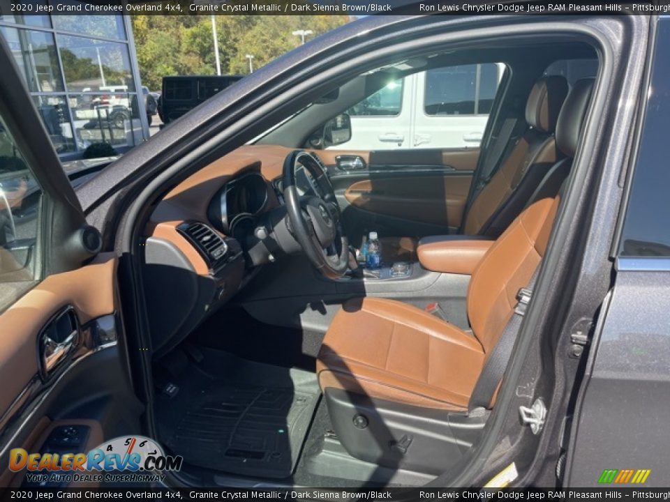 2020 Jeep Grand Cherokee Overland 4x4 Granite Crystal Metallic / Dark Sienna Brown/Black Photo #4