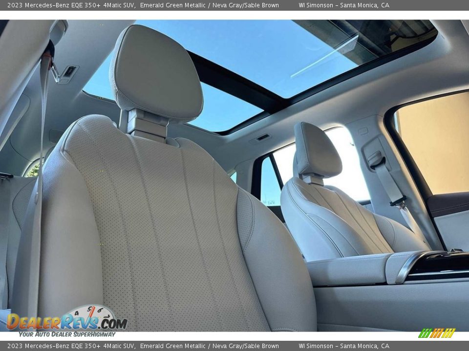 Sunroof of 2023 Mercedes-Benz EQE 350+ 4Matic SUV Photo #15