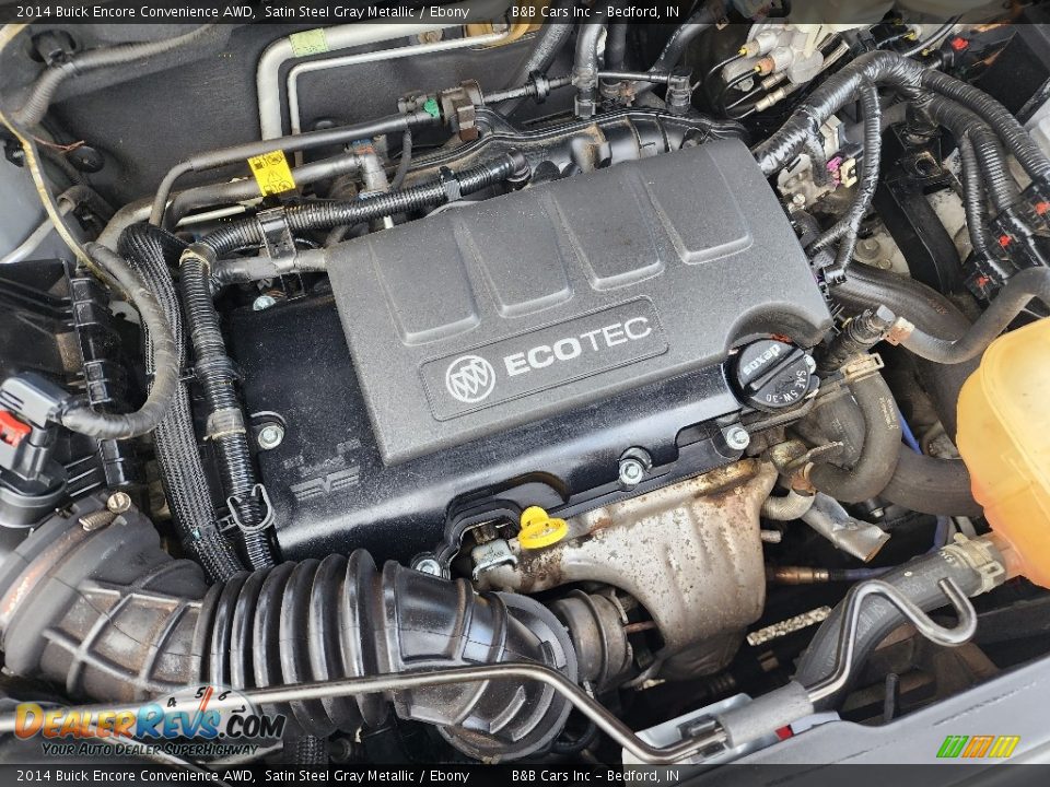 2014 Buick Encore Convenience AWD Satin Steel Gray Metallic / Ebony Photo #26