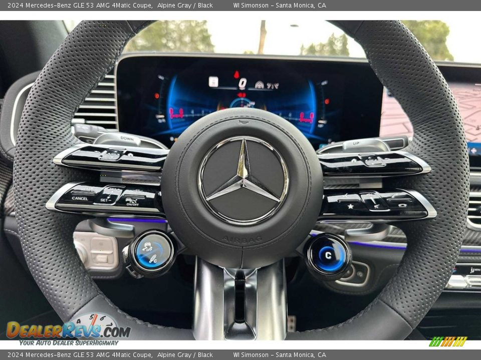 2024 Mercedes-Benz GLE 53 AMG 4Matic Coupe Steering Wheel Photo #21