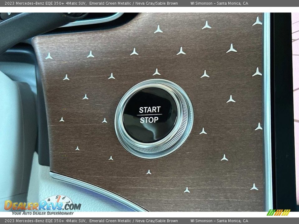 Controls of 2023 Mercedes-Benz EQE 350+ 4Matic SUV Photo #19