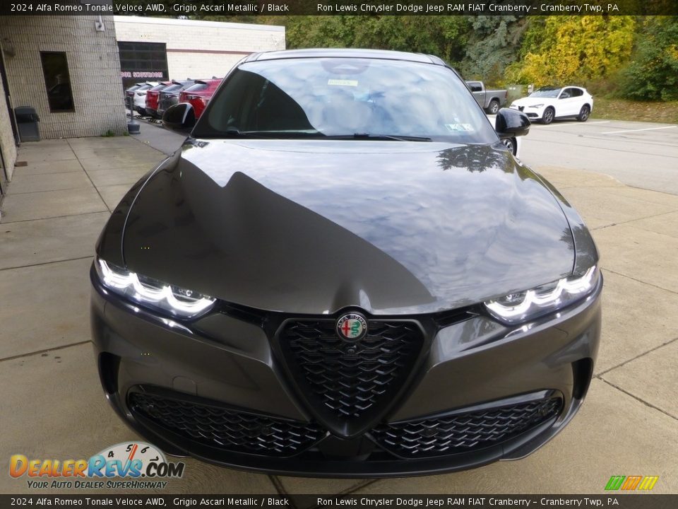 2024 Alfa Romeo Tonale Veloce AWD Grigio Ascari Metallic / Black Photo #8