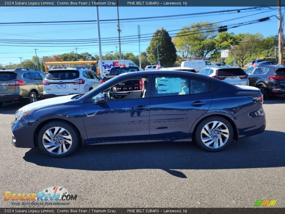 2024 Subaru Legacy Limited Cosmic Blue Pearl / Titanium Gray Photo #3