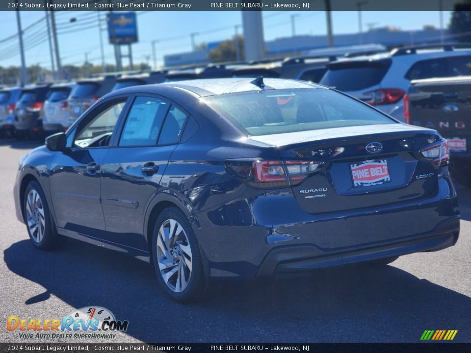 2024 Subaru Legacy Limited Cosmic Blue Pearl / Titanium Gray Photo #4