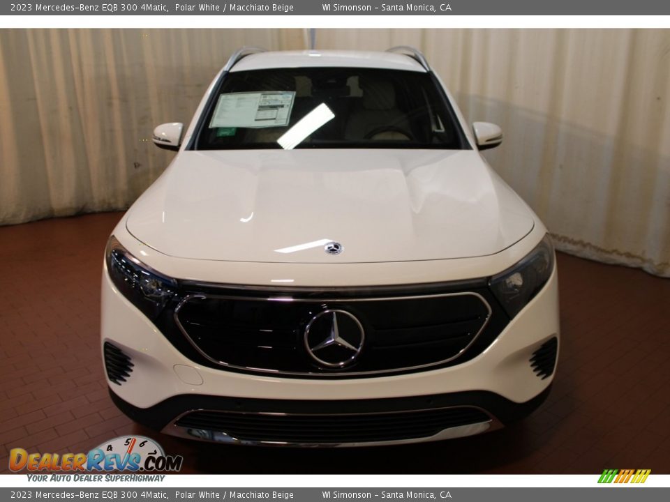 2023 Mercedes-Benz EQB 300 4Matic Polar White / Macchiato Beige Photo #3