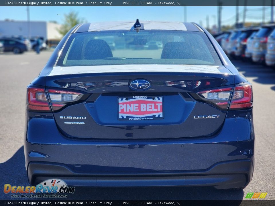 2024 Subaru Legacy Limited Cosmic Blue Pearl / Titanium Gray Photo #5