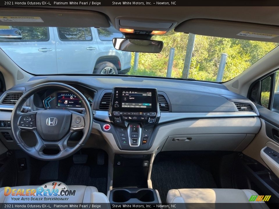 Dashboard of 2021 Honda Odyssey EX-L Photo #10