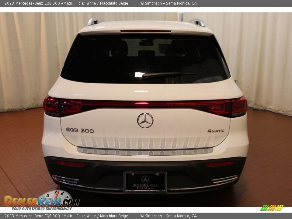 2023 Mercedes-Benz EQB 300 4Matic Polar White / Macchiato Beige Photo #6