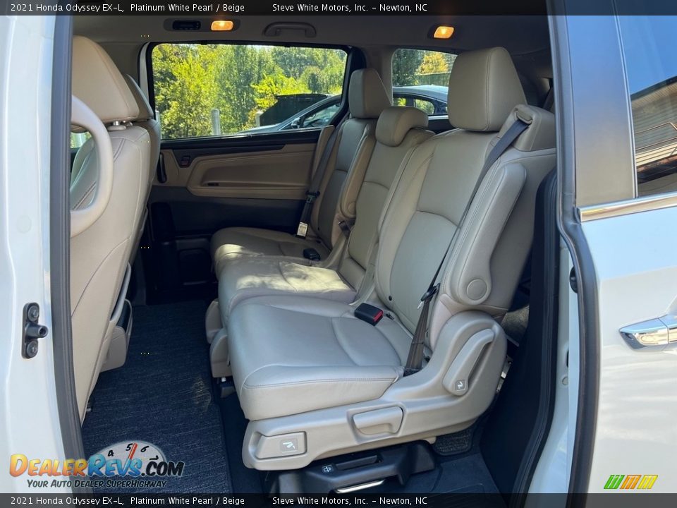 Rear Seat of 2021 Honda Odyssey EX-L Photo #13