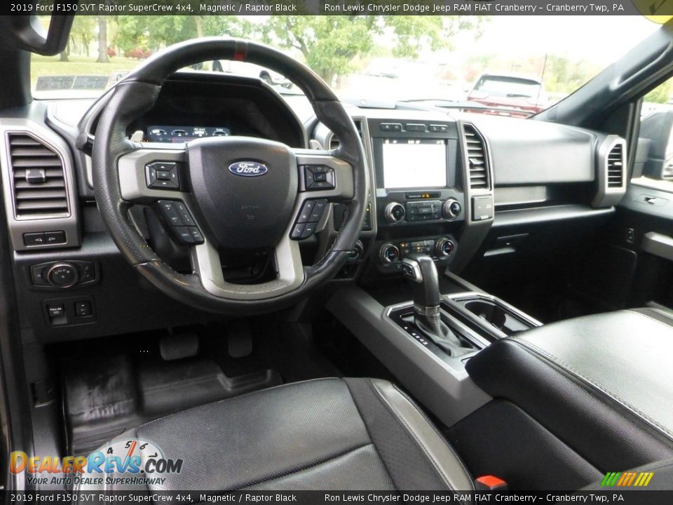 Raptor Black Interior - 2019 Ford F150 SVT Raptor SuperCrew 4x4 Photo #12