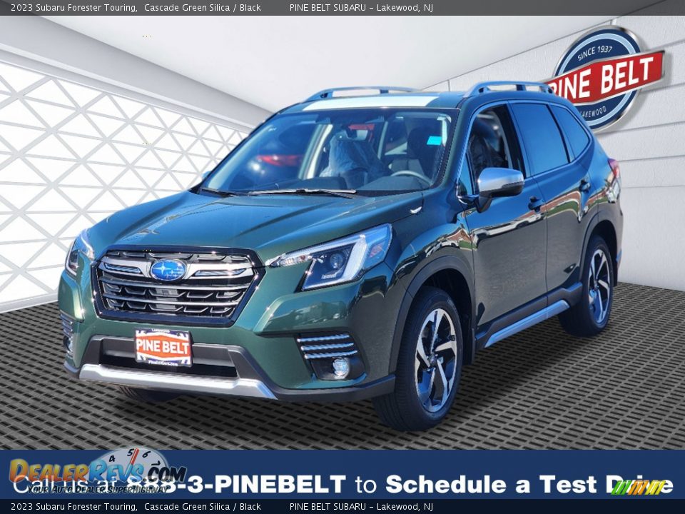 2023 Subaru Forester Touring Cascade Green Silica / Black Photo #1