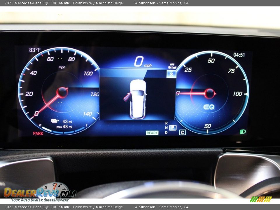 2023 Mercedes-Benz EQB 300 4Matic Polar White / Macchiato Beige Photo #18