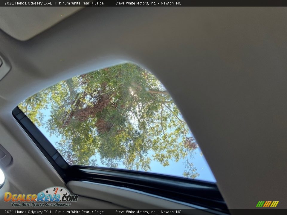 Sunroof of 2021 Honda Odyssey EX-L Photo #29