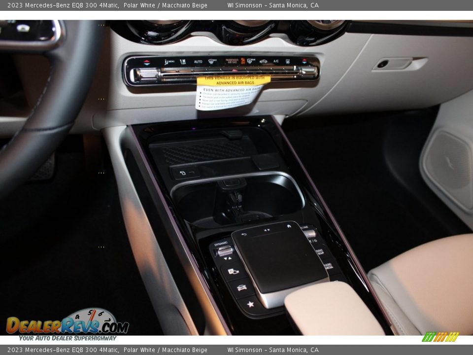 2023 Mercedes-Benz EQB 300 4Matic Polar White / Macchiato Beige Photo #26