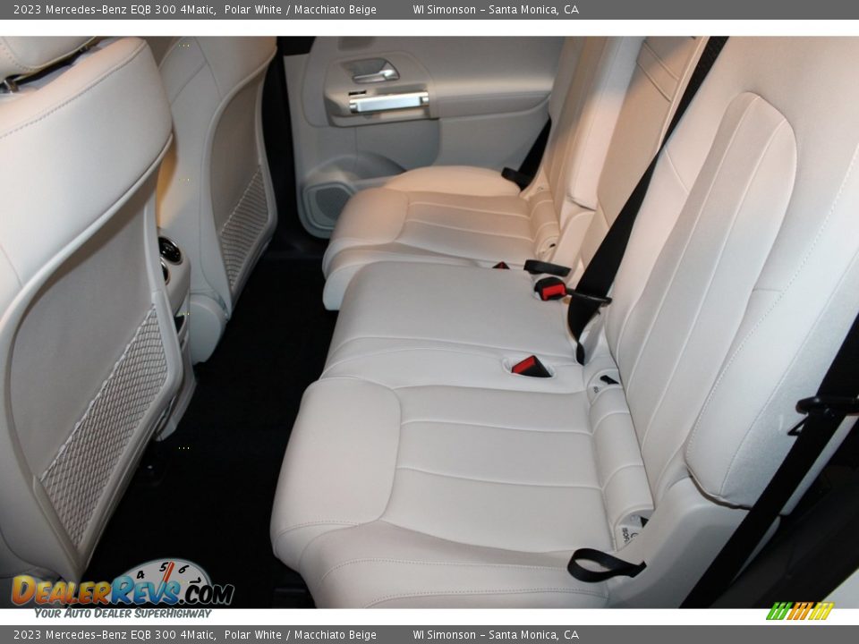 2023 Mercedes-Benz EQB 300 4Matic Polar White / Macchiato Beige Photo #31